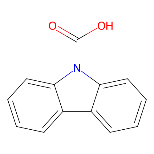 Carbazole-9-carboxylic Acid structure