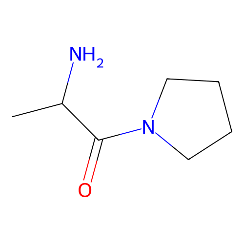 2-Amino-1-(pyrrolidin-1-yl)propan-1-one structure