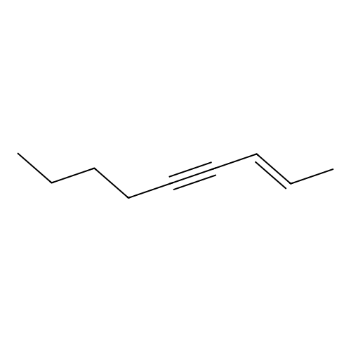 2-Nonen-4-yne, (E)- structure