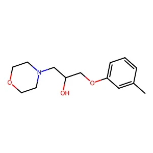1-(3-Methylphenoxy)-3-morpholin-4-ylpropan-2-ol structure