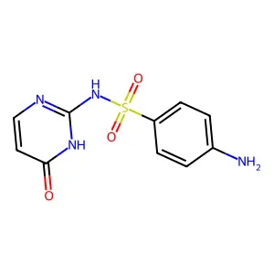 4-Hydroxysulfadiazine structure