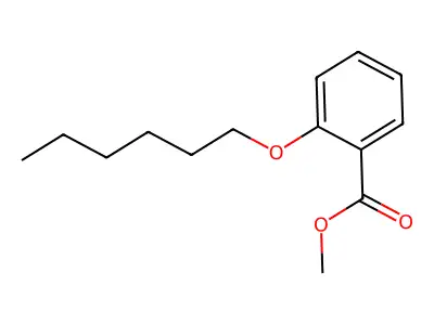 Methyl 2-(hexyloxy)benzoate structure