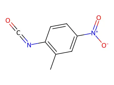 2-Methyl-4-nitrophenyl isocyanate structure
