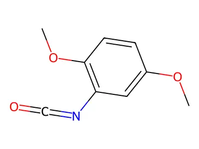 2-Isocyanato-1,4-dimethoxybenzene structure