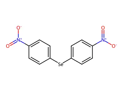1-Nitro-4-[(4-nitrophenyl)selanyl]benzene structure