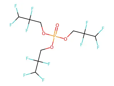 1-Propanol, 2,2,3,3-tetrafluoro-, phosphate (3:1) structure