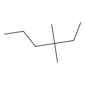 3,3-二甲基己烷 structure