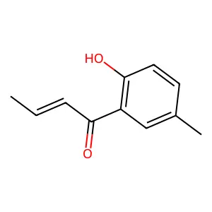 2-Buten-1-one, 1-(2-hydroxy-5-methylphenyl)- structure
