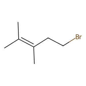 5-Bromo-2,3-dimethyl-2-pentene structure
