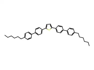 2,5-Bis(4-biphenylyl)thiophene structure