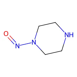 N-Nitrosopiperazine structure