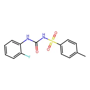 1-Benzyl-2,2,3-trifluoro-3-(trifluoromethyl)aziridine structure