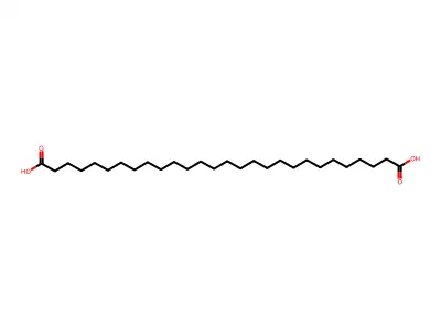 二十八烷二酸 structure