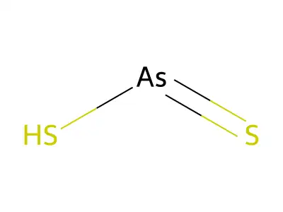 Arsenic disulfide structure