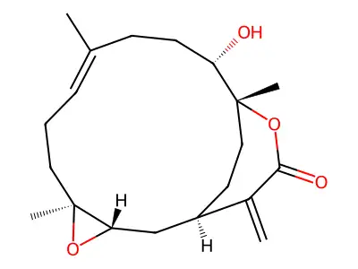 Episinulariolide structure