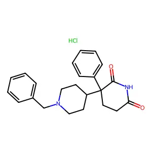 Benzetimide Hydrochloride structure