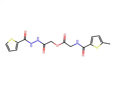 Ethyl 3-{[2-(4-chloro-2-methylphenoxy)propanoyl]amino}benzoate structure