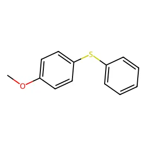 Benzene, 1-methoxy-4-(phenylthio)- structure