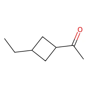 1-(3-Ethylcyclobutyl)ethanone structure