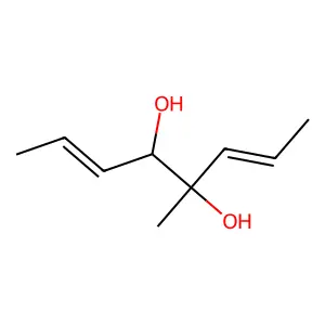 4-Methyl-2,6-octadiene-4,5-diol structure