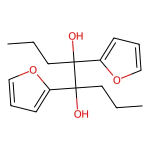 4,5-Di(2-furanyl)octane-4,5-diol structure