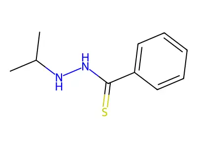 Benzenecarbothioic acid, 2-(1-methylethyl)hydrazide structure