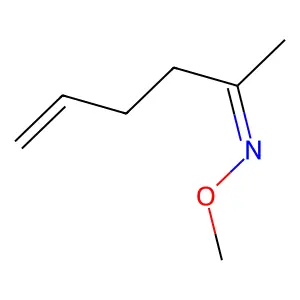 5-Hexen-2-one O-methyl oxime structure