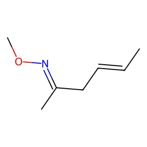4-Hexen-2-one O-methyl oxime structure