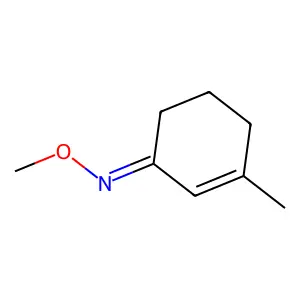 3-Methyl-2-cyclohexen-1-one O-methyl oxime structure