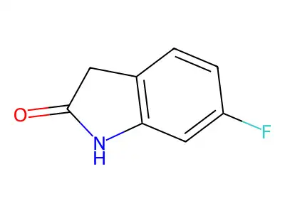 6-fluoro-2,3-dihydro-1H-indol-2-one structure