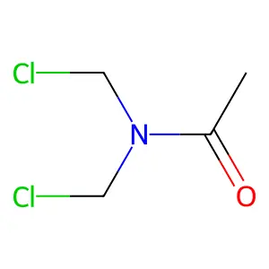 N,N-双(氯甲基)乙酰胺 structure
