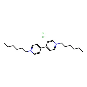 4,4'-联吡啶1,1'-二己基二氯化物 structure