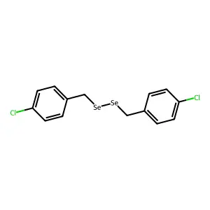 Bis[(4-chlorophenyl)methyl]diselane structure