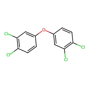 3,3',4,4'-四氯二苯醚 structure