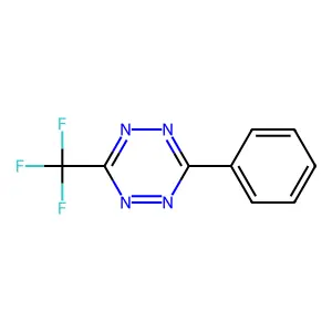 3-Phenyl-6-(trifluoromethyl)-1,2,4,5-tetrazine structure