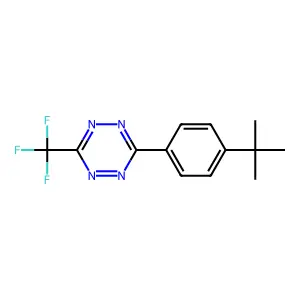 3-(4-Tert-butylphenyl)-6-(trifluoromethyl)-1,2,4,5-tetrazine structure