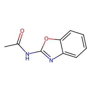N-(1,3-benzoxazol-2-yl)acetamide structure