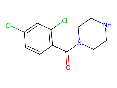 1-(2,4-Dichlorobenzoyl)piperazine structure