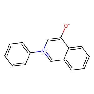 isoquinolinium, 4-hydroxy-2-phenylhydroxide, inner salt structure
