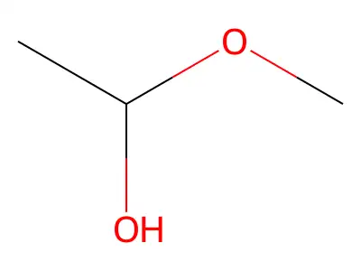 1-Methoxyethanol structure