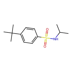 4-tert-butyl-N-propan-2-ylbenzenesulfonamide structure