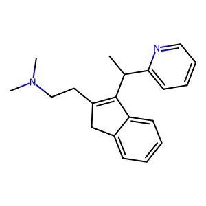 二甲茚定 structure