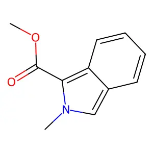 Methyl 2-methyl-2H-isoindole-1-carboxylate structure