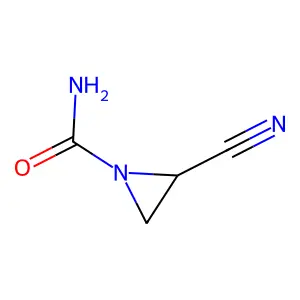 2-氰基-1-氮丙啶甲酰胺 structure