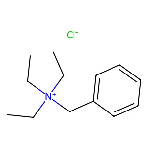 苄基三乙基氯化铵 structure