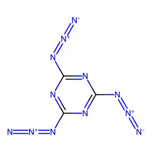 三叠氮三嗪 structure