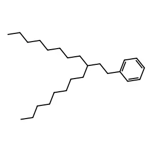 Benzene, (3-octylundecyl)- structure