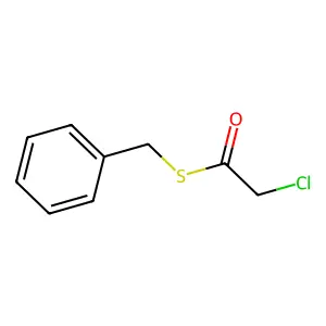 S-Benzyl chloroethanethioate structure