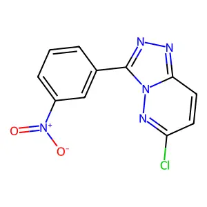 6-Chloro-3-(3-nitrophenyl)-[1,2,4]triazolo[4,3-b]pyridazine structure