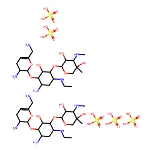 硫酸奈替米星 structure